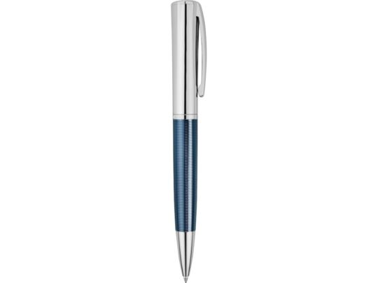 Ручка металлическая шариковая Conquest Blue, синий/серебристый