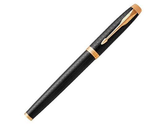 Ручка перьевая Parker IM Premium, F, черный, золотистый